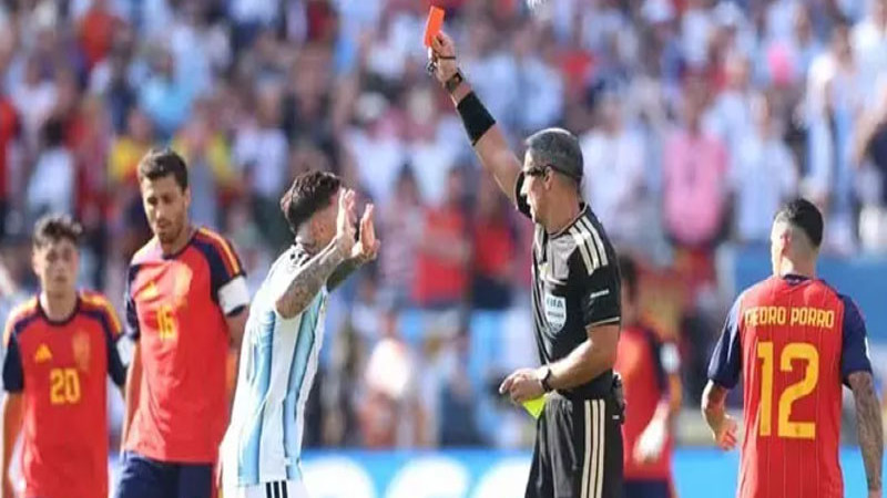 Enzo Fernandez Becomes Sixth Player Sent Off in World Cup Final 1 Enzo Fernandez Becomes Sixth Player Sent Off in World Cup Final