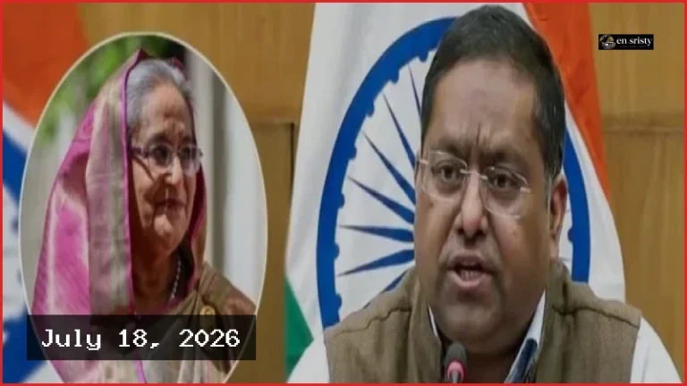 India Reviews Bangladesh’s Extradition Request for Sheikh Hasina